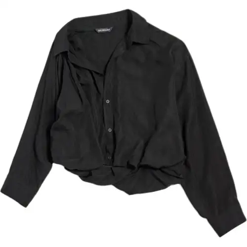 Balenciaga buttoned collared top