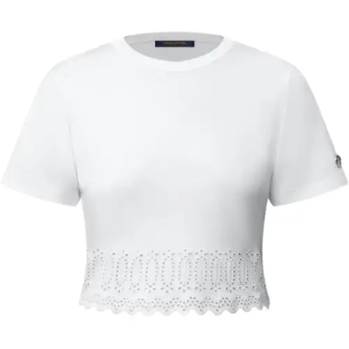LOUIS VUITTON SS25 Crop Top Women's White