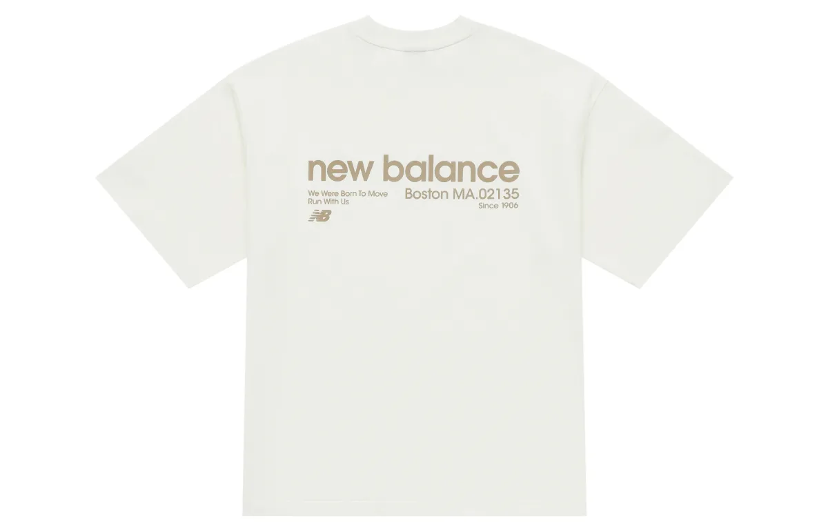 New Balance Sports Life Collection SS25 T Shirt Men's Ivory White