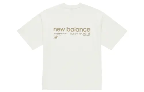 New Balance Sports Life Collection SS25 T Shirt Men's Ivory White