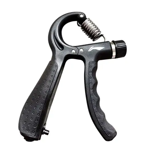 LiNing Li Ning anti-sweat, anti-slip, soft rubber-coated R-type gripper pp/TPR/steel finger training exercise for men and women