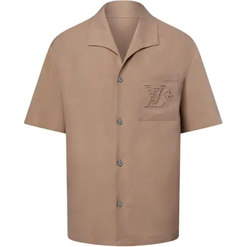 LOUIS VUITTON Embroidered Summer Shirt