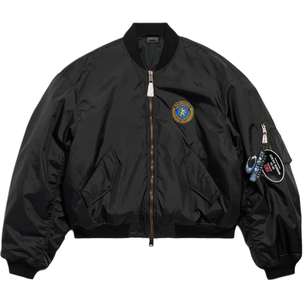 Balenciaga Padded Bomber Jacket