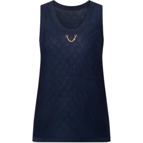 LOUIS VUITTON Vest Women's Blue