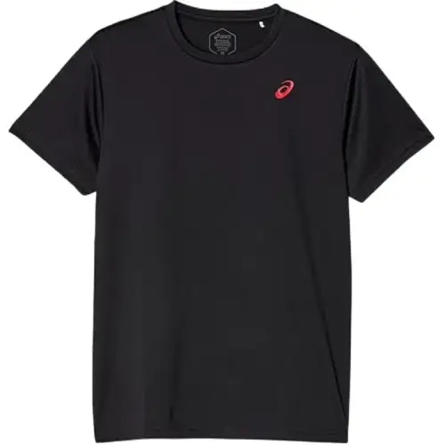 ASICS T Shirts Men's Black Crew Neck