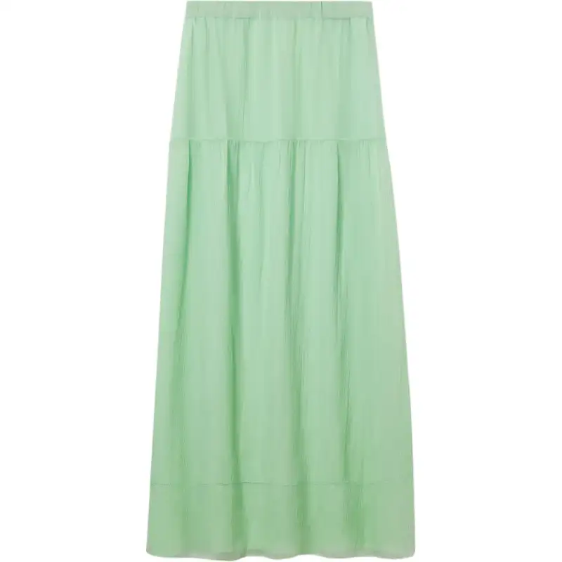 GUCCI Silk Chiffon Creponne Skirt