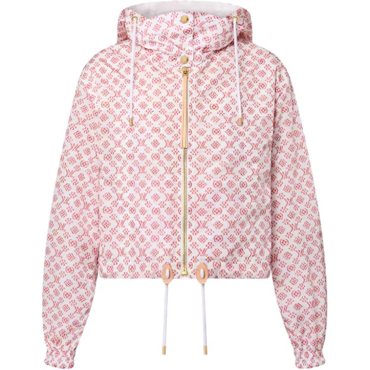 Женская куртка Louis Vuitton LOUIS VUITTON SS25 (красная)