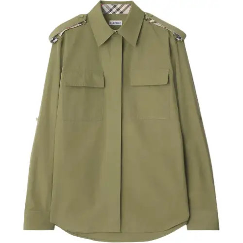 Burberry SS25 Shirt Women's Green
