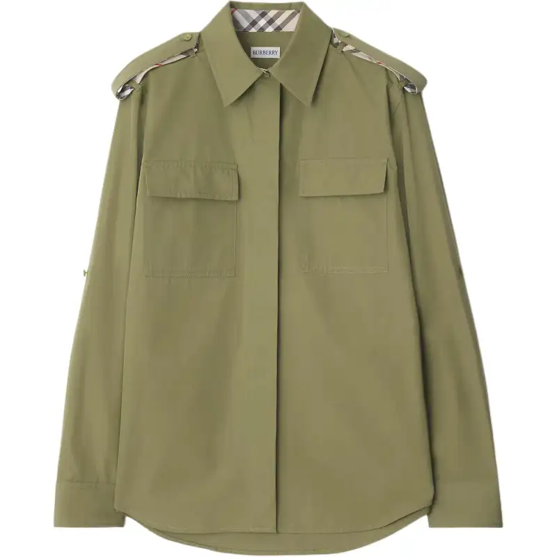Burberry SS25 Shirt Women's Green