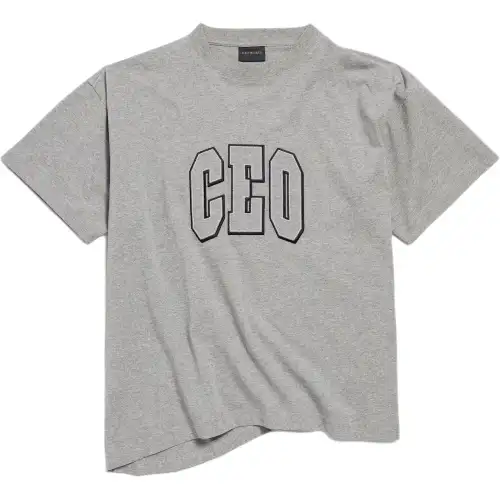 Balenciaga Ceo Team Logo Boxy T Shirt