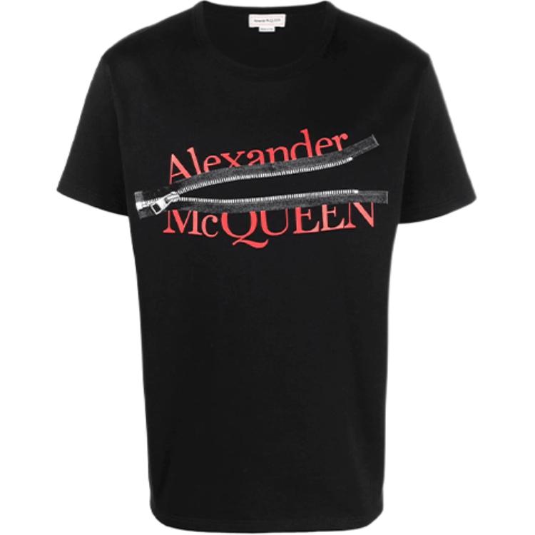 Мужская футболка Alexander Alexander McQueen SS22 T (черная)