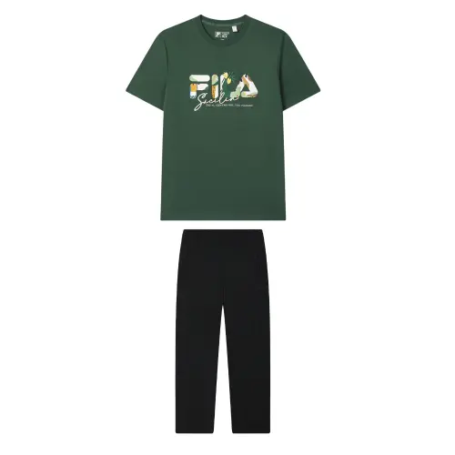 FILA Casual Sportswear Men's Crew Neck Moderate