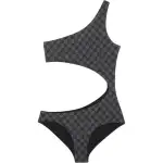 Gucci Printed Gg stretch jersey swimsuit