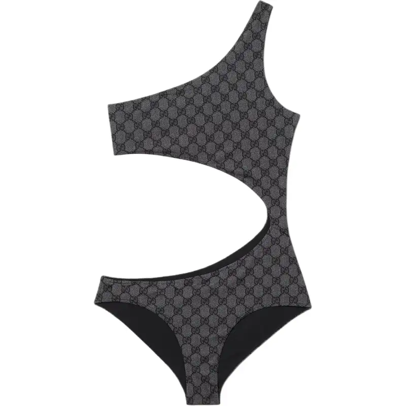 Gucci Printed Gg stretch jersey swimsuit
