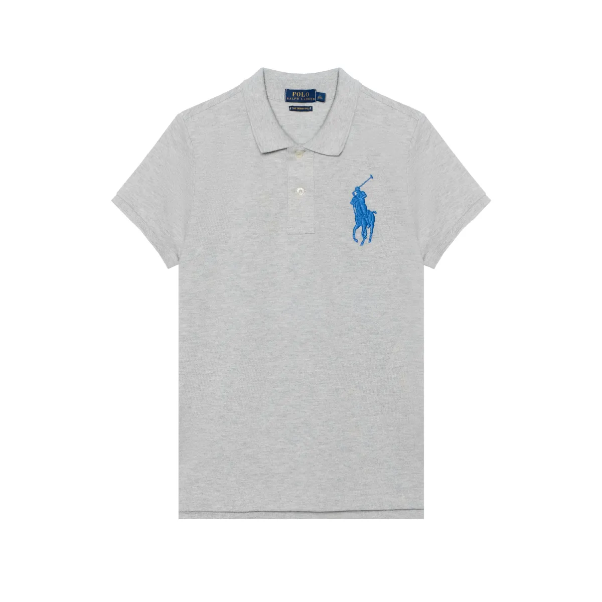 Polo Ralph Lauren Big Pony SS23 Polo Shirt Women's Gray
