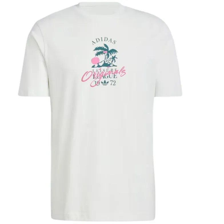 Adidas Originals LEISURE LEAGUE T Shirt Unisex Crystal Jadeite