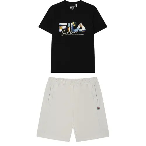 FILA Casual Sportswear Men's Crew Neck Moderate
