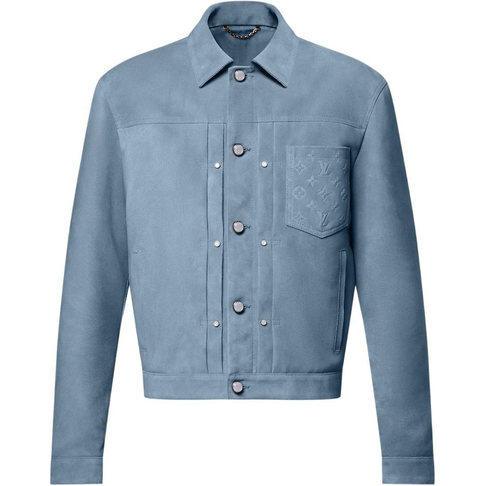 Мужская куртка Louis Vuitton LOUIS VUITTON FW25 TYPE II (синий)