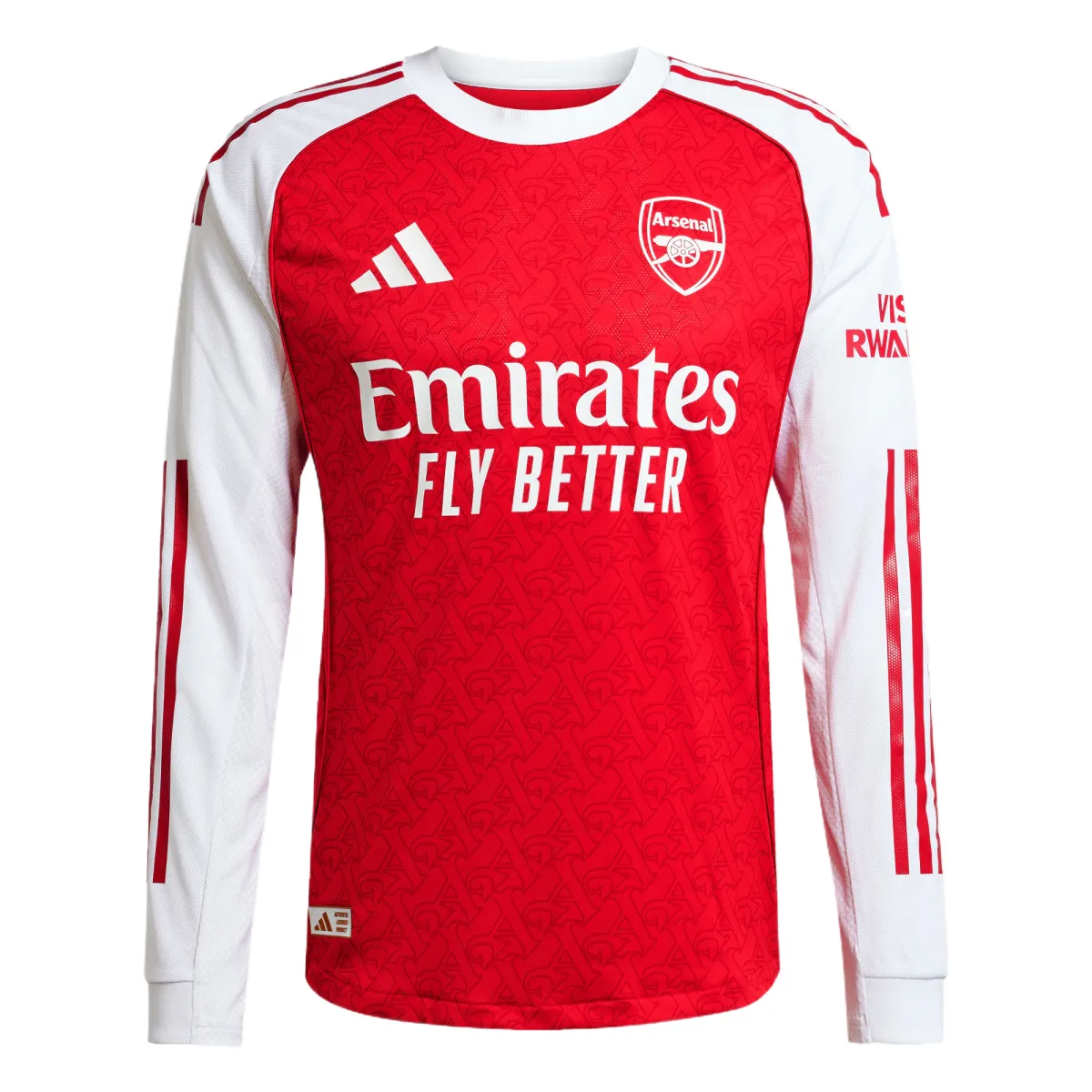 Adidas Arsenal Soccer Jersey Player Edition Men's Light Scarlet
