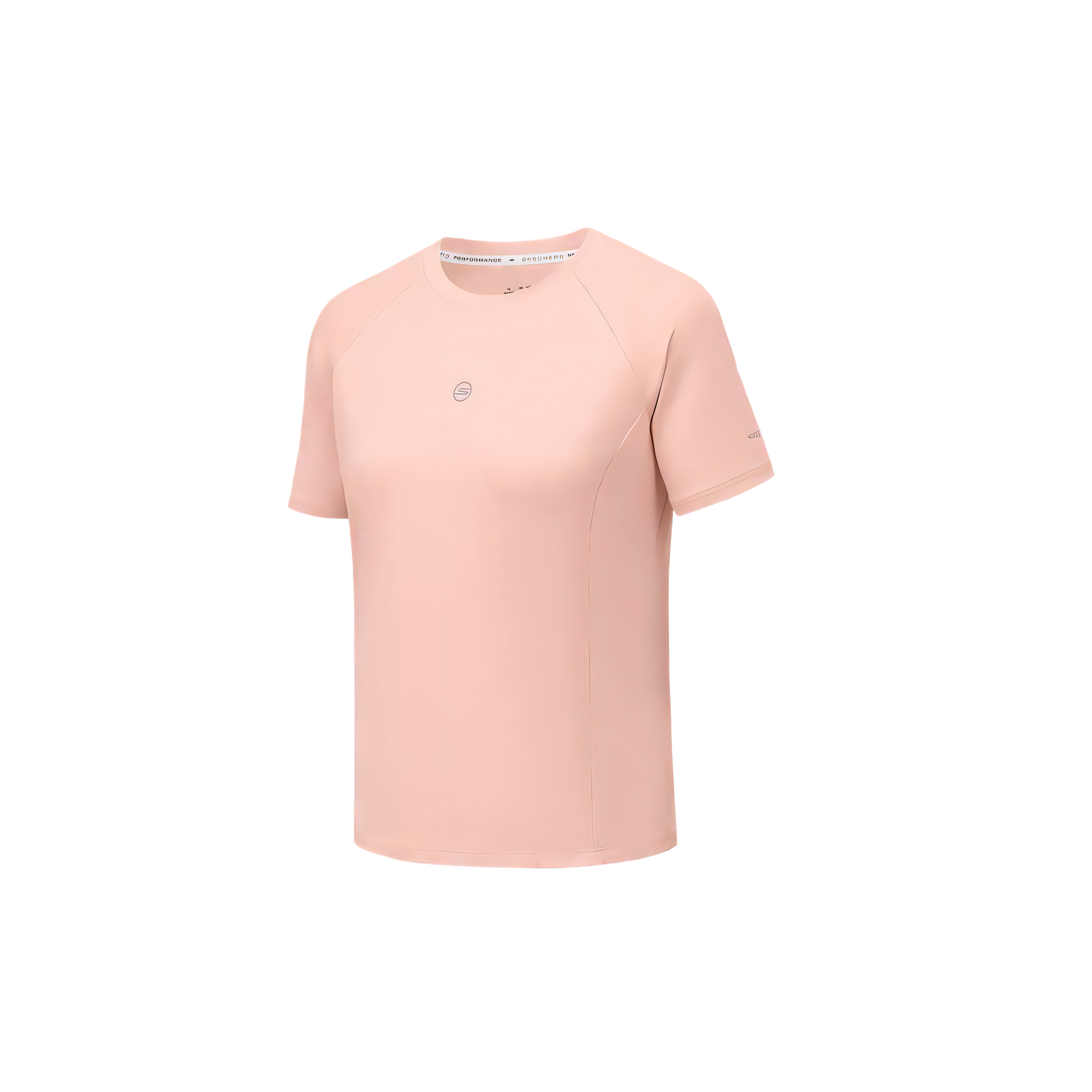 Skechers GODRI Raglan Sleeve T Shirt Women’s Soft Coral Pink 05L5