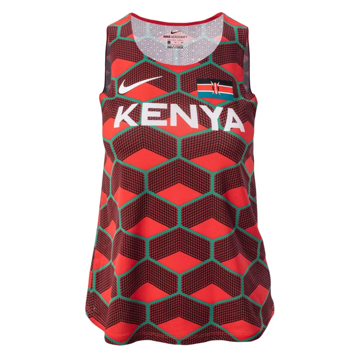 Nike AEROSWIFT Tank Top Women's Red/Green