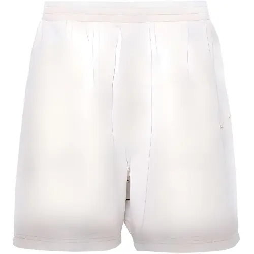 Balenciaga Reflective logo Cotton Track Shorts