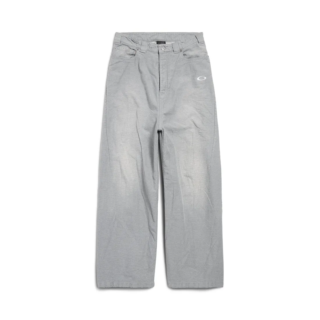 Balenciaga FW25 Casual Pants Loose Fit Men's Gray