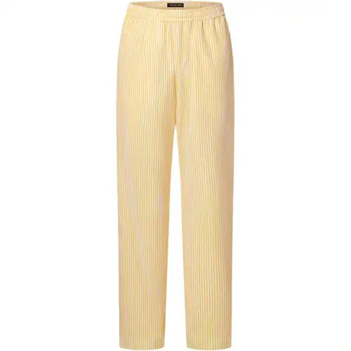 Lv Monogram Striped Drawstring Pants