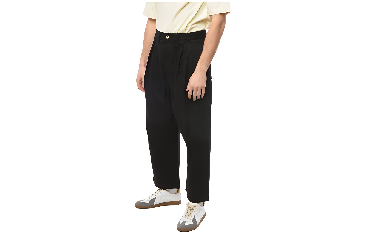 Мужские штаны LOEWE SS22 (черные)