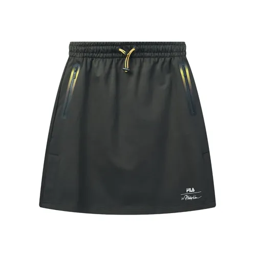 FILA x 3.1 Phillip Lim Casual Short Skirts Women's Dark Green