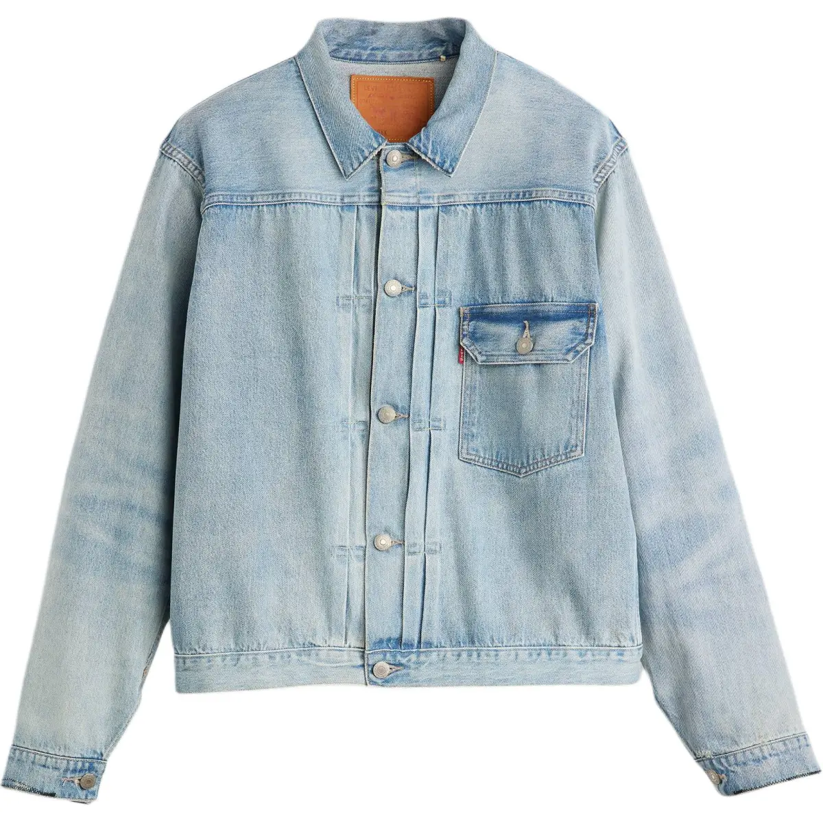 Levi's Denim Jackets Men's Medium Blue Lapel Moderate Straight Fit