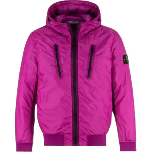 STONE ISLAND Jackets & Coats Men's Fuchsia