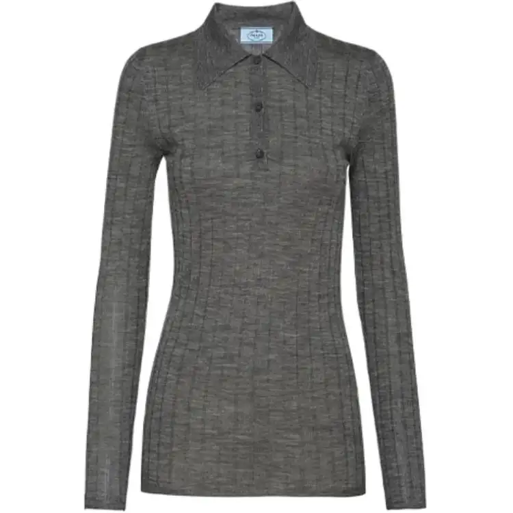 PRADA Ribbed Polo Shirt
