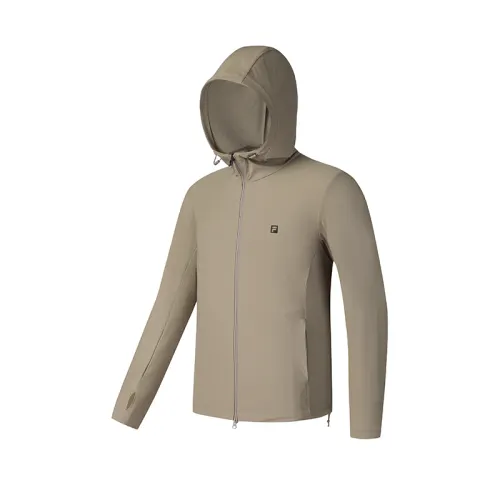 FILA Fitness Jacket Men's Bean Green Brown BN