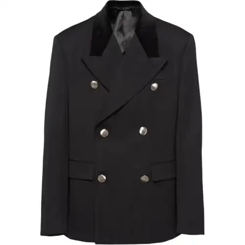 PRADA Double Breasted Tailored Blazer