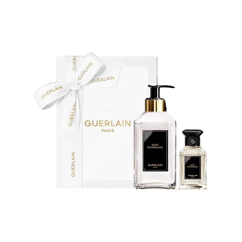 GUERLAIN Mystic White Musk Body Lotion Gift Set Perfume Sets Eau De Toilette Neroli Rose 50ml+300ml Floral Scent