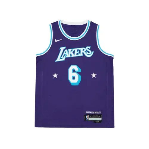 Nike Sports suit, retro purple children's basketball uniform, children's clothing, print, 6 size