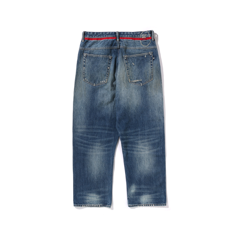 Мужские штаны A BATHING APE A BATHING APE (синий) — фото 2
