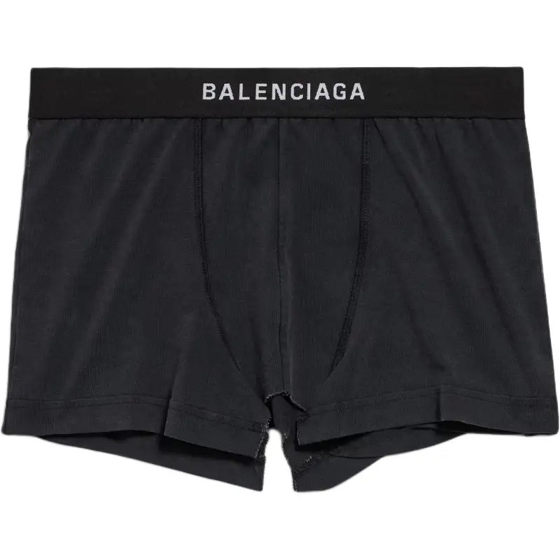 Balenciaga cut-off brief skirt
