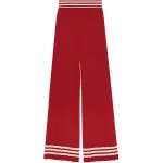 Adidas Originals X GUCCI Wide Pants 'Red'