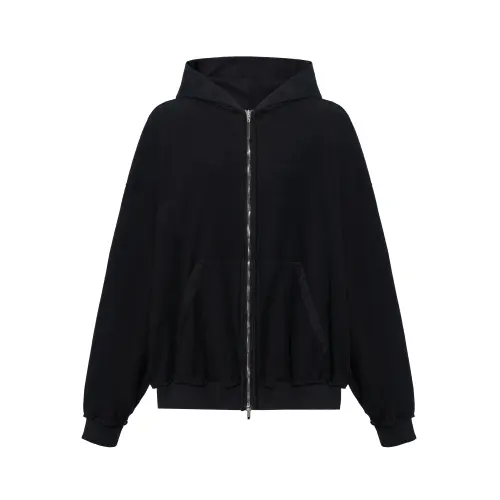 Balenciaga Inside Out Hoodie 'Faded Black/White'