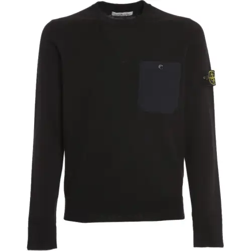STONE ISLAND Sweatshirt Men's Dark Blue