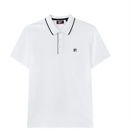 FILA MODERN HERITAGE Polo Shirt Men's Standard White