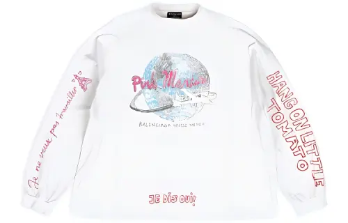 Balenciaga Long Sleeve T Shirt