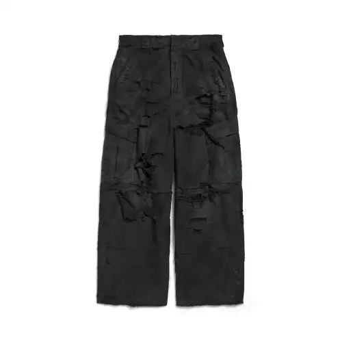 Balenciaga distressed cargo trousers
