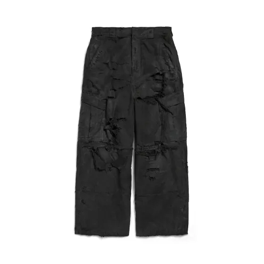 Balenciaga distressed cargo trousers