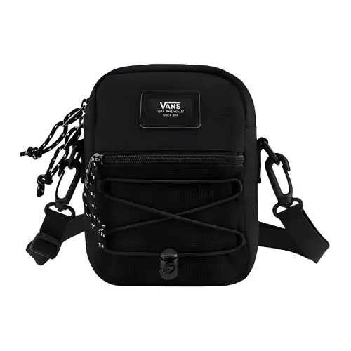 Vans Polyester Sling Bag, Shoulder Bag Unisex Black