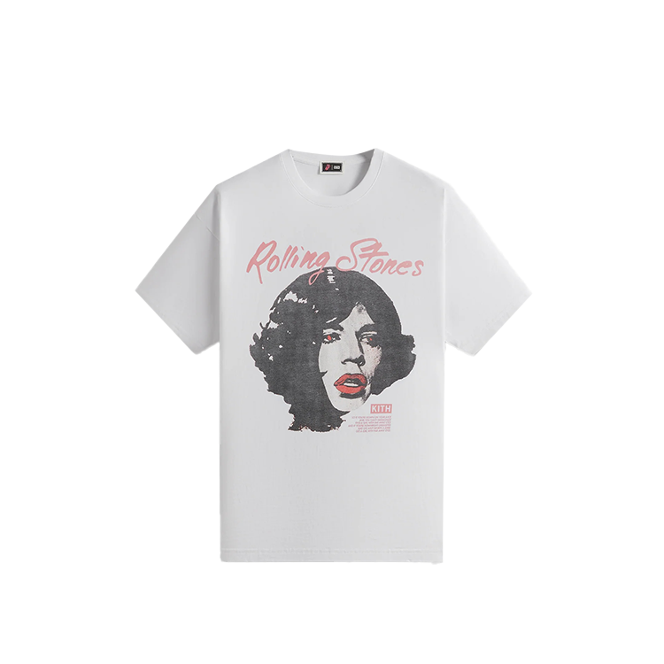Мужская футболка KITH for Rolling Stones (белая)