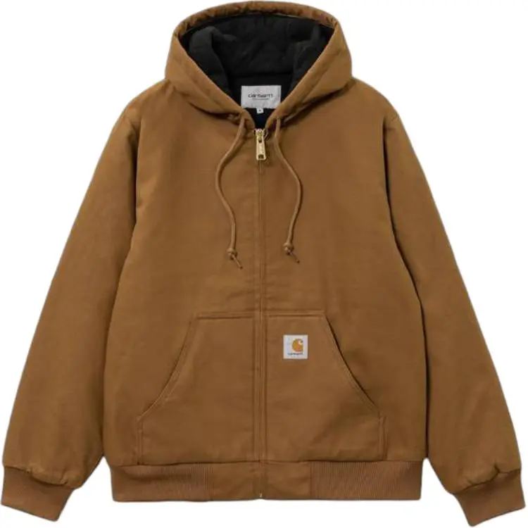 Carhartt Wip logo-patch hooded jacket