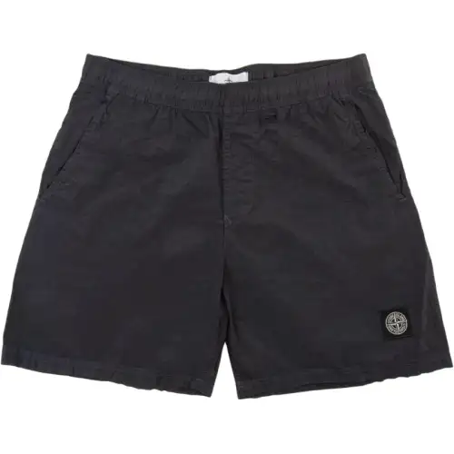STONE ISLAND Casual Shorts Men's Charcoal Gray